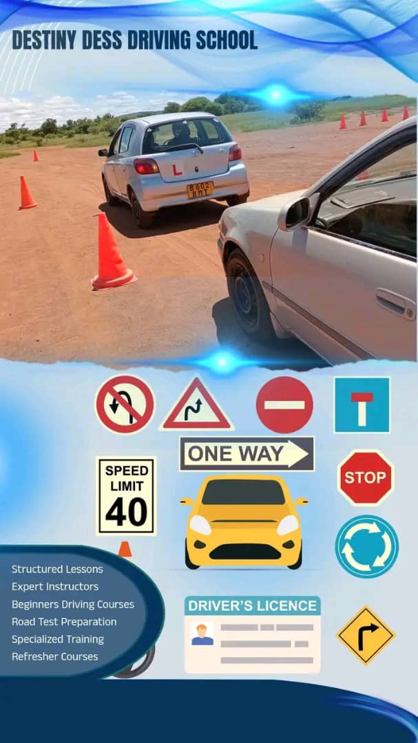 A highly detailed professional photograph of a calm, reassuring driving instructor sitting in the passenger seat of a modern, pristine driving school car.